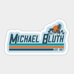 Coastal Retro Collection - Michael Bluth Sticker